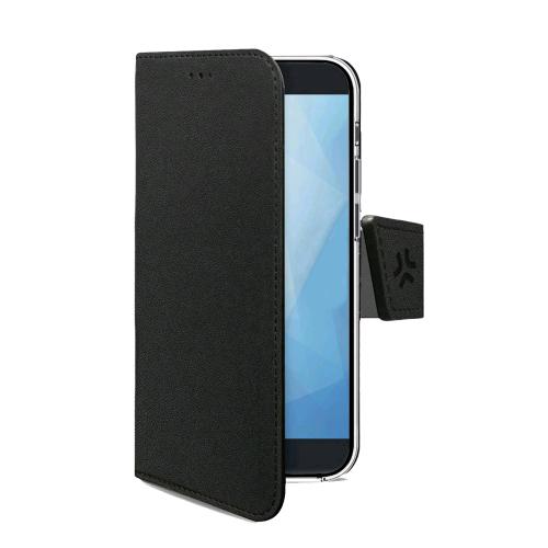 CELLY XIAOMI REDMi NOTE 15 5G / REDMi NOTE 15 4G/ POCO M8 5G CUSTODIA A LIBRO IN SIMILPELLE FUNZIONE STAND CHIUSURA FLAP MAGNETICO FESSURE INTERNE PER CARTE NERO
