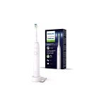 PHILIPS HX7108/01 SERIES 5300 SONICARE SPAZZOLINO ELETTRICO RICARICABILE SMARTIMER E BRUSHPACER SENSORE DI PRESSIONE BIANCO
