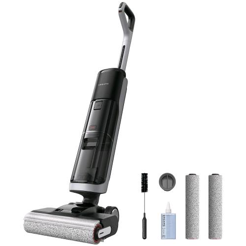 DREAME H14 PRO COMBO VM LAVAPAVIMENTI AD ACQUA CALDA SISTEMA PTC SENSORE NTC CONTENITORE FILTRO PER SEPARARE I RIFIUTI SOLIDI DA QUELLI LIQUIDI NERO 