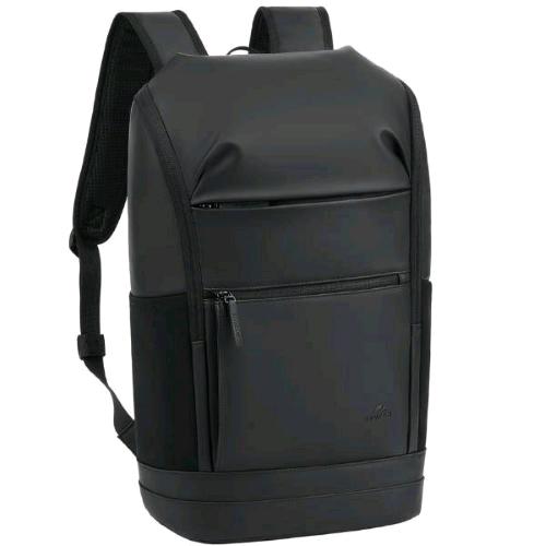RIVACASE EDEN ECO ZAINO PER NOTEBOOK DA 15.6" IN POLIESTERE RICICLATO 8 SCOMPARTI TASCHE ANTERIORI E LATERALI NERO