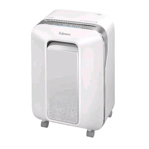 FELLOWES LX201 DISTRUGGIDOCUMENTI A MICROFRAMMENTO CAPACITA' 12 FOGLI CESTINO DA 22 LT BIANCO