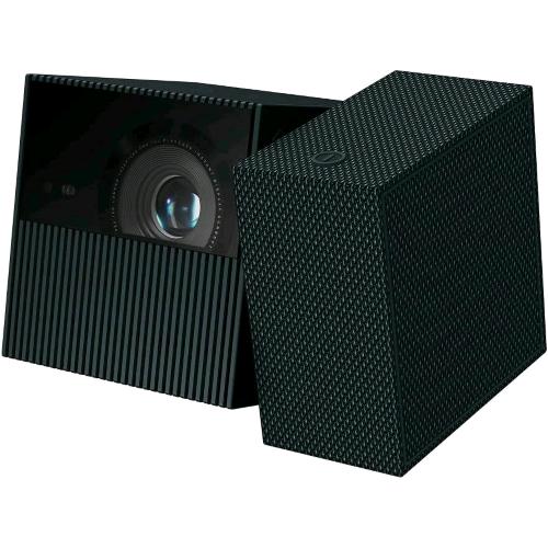 TCL PLAYCUBE VIDEOPROIETTORE PORTATILE GTV DLP FULL HD SMART CON NETFLIX 4K AUTOFOCUS E CORREZIONE TRAPEZOIDALE PROIEZIONE FINO A 150" 750 LUMEN NERO