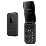 PANASONIC TF600 4G 2.8" DESIGN A CONCHIGLIA FOTOCAMERA CALCOLATRICE TORCIA MP3 E REGISTRATORE BLUETOOTH 3.0 4G NERO