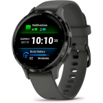 GARMIN VENU 3S SMARTWATCH 41mm 1.2" AMOLED WI-FI GPS (SATELLITARE) FUNZIONE ALLENAMENTI MONITORAGGIO SONNO PEBBLE GREY