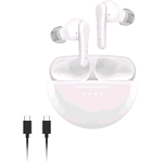 BELKIN SOUNDFORM RHYTHM AURICOLARI TRUE WIRELESS CON MICROFONO INTEGRATO ANC IPX5 USB-C BIANCO
