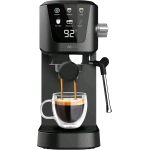 CECOTEC CAFELIZZIA 20 TOUCH MACCHINA DA CAFFE' ESPRESSO E CAPPUCCINO 1.350W 20 BAR SCHERMO TATTILE VAPORIZZATORE SERBATOIO ACQUA 1LT THERMOBLOCK SCALDA TAZZE VASSOIO GOCCE ACCESSORI