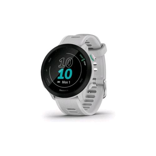 GARMIN FORERUNNER 55 SMARTWATCH 42mm 1.04" RUNNING CON GPS CARDIO PIANI DI ALLENAMENTO INCLUSI VO2MAX ALLENAMENTI PERSONALIZZATI GARMIN CONNECT IQ TAGLIA UNICA