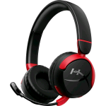 HYPERX CLOUD MINI CUFFIE GAMING ON-EAR CON MICROFONO WIRELESS NERO ROSSO