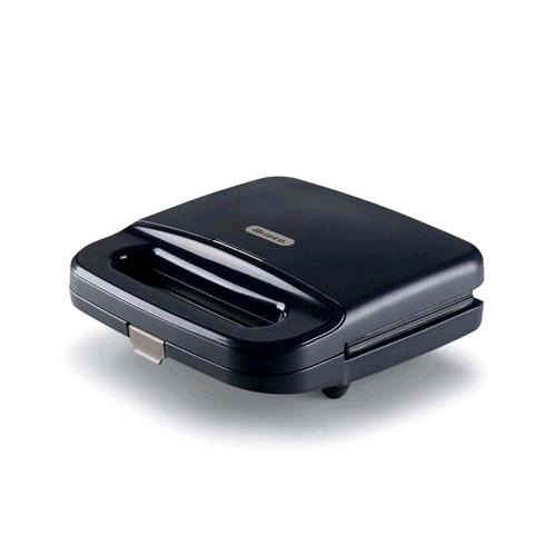 ARIETE 1971 TOSTIERA BREAKFAST PIASTRA ELETTRICA PER TOAST SANDWICH E PANINI 750W PIASTRE FISSE GRILL RIVESTIMENTO ANTIADERENTE POSIZIONE E RIPONIMENTO VERTICALE DARK & SAHARA GREY