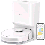 DREAME D10 PLUS GEN 2 ROBOT ASPIRAPOLVERE LAVAPAVIMENTI CON SVUOTAMENTO AUTOMATICO POLVERE NAVIGAZIONE LIDAR RILEVAMENTO OSTACOLI ASPIRAZIONE 6000PA TAPPETI PELI ANIMALI