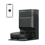 DREAME D20VIM PRO PLUS ROBOT ASPIRAPOLVERE ASPIRAZIONE Vormax 13.000Pa LAVAPAVIMENTI CON STAZIONE DI RICARICA E SVUOTAMENTO NERO
