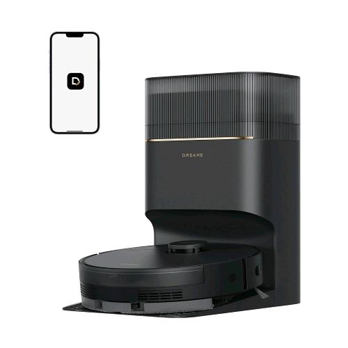 DREAME D20VIM PRO PLUS ROBOT ASPIRAPOLVERE ASPIRAZIONE Vormax 13.000Pa LAVAPAVIMENTI CON STAZIONE DI RICARICA E SVUOTAMENTO NERO