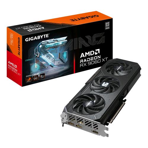 GIGABYTE RADEON RX 9060 XT GAMING OC 16GB GDDR6 PCi Ex 5.0 16x TRIPLE FAN 1 x HDMI 2 x DISAPLYPORT NERO