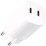 XIAOMI NANO TURBO CARICABATTERIE DA RETE COMPATTO 45 W 2 x USB-C BIANCO