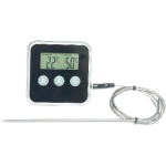 ELECTROLUX E4KTD001 TERMOMETRO DIGITALE CON TERMOSONDA IN ACCIAIO TIMER E ALLARME ACUSTICO