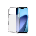 CELLY APPLE iPHONE 17 PRO COVER IN MORBIDO TPU ANTI-SHOCK TRASPARENTE