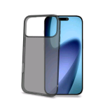 CELLY APPLE iPHONE 17 PRO MAX COVER IN MORBIDO TPU ANTI-SHOCK TRASPARENTE NERO
