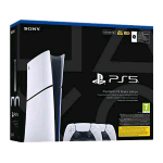 SONY PS5 825GB DIGITAL EDITION WHITE + 2 DUALSENSE CONTROLLER BUNDLE
