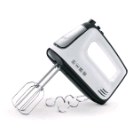 SEVERIN HM3830 SBATTITORE ELETTRICO 300W 5 VELOCITA' CON 2 FRUSTE E 2 GANCI PER LA PASTA BIANCO