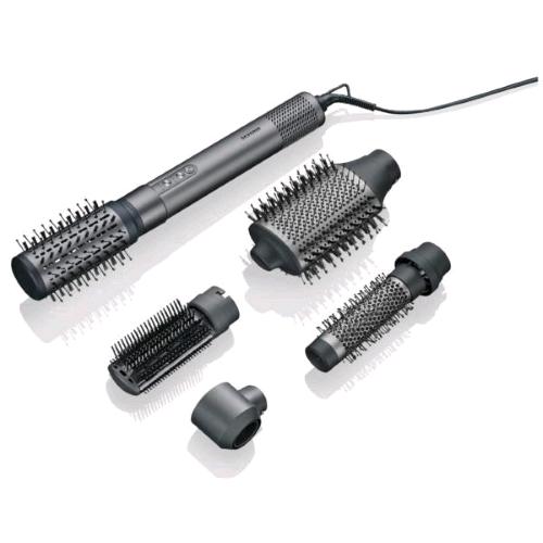 SEVERIN WL0683 SPAZZOLA ELETTRICA AD ARIA CALDA 5 IN 1 1500W 3 TEMPERATURE 3 VELOCITA' TECNOLOGIA IONICA SPAZZOLE ROTONDE 33/50 mm GRIGIO