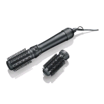 SEVERIN WL0241 SPAZZOLA ELETTRICA ROTANTE AD ARIA CALDA 1000W ROTAZIONE A DESTRA E SINISTRA 2 ATTACCHI 40/50 mm NERO