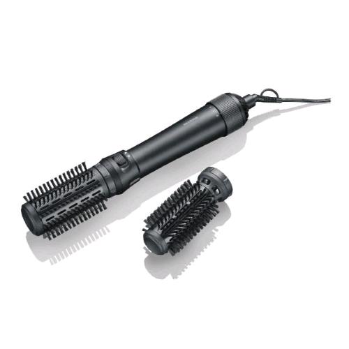 SEVERIN WL0241 SPAZZOLA ELETTRICA ROTANTE AD ARIA CALDA 1000W ROTAZIONE A DESTRA E SINISTRA 2 ATTACCHI 40/50 mm NERO