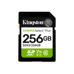 KINGSTON CANVAS SELECT PLUS 256GB SDXC Video Class V10 / UHS-I U1 / Class10