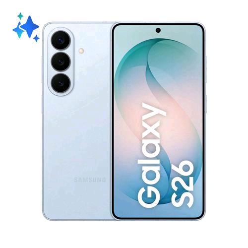 SAMSUNG S942 GALAXY S26 AI 5G DUAL SIM 6.3" OCTA CORE 256GB RAM 12GB 5G ITALIA SKY BLUE