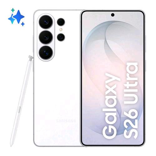 SAMSUNG S948 GALAXY S26 ULTRA AI 5G DUAL SIM 6.9" OCTA CORE 256GB RAM 12GB 5G ITALIA WHITE