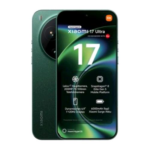 XIAOMI 17 ULTRA 5G DUAL SIM 6.9" OCTA CORE 512GB RAM 16GB 5G EUROPA STARLIT GREEN