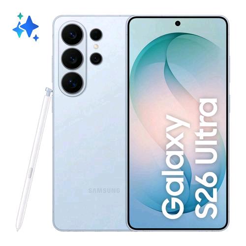 SAMSUNG S948 GALAXY S26 ULTRA AI 5G DUAL SIM 6.9" OCTA CORE 512GB RAM 12GB 5G ITALIA SKY BLUE