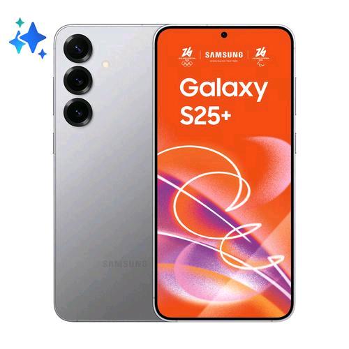 SAMSUNG S936 GALAXY S25+ 5G DUAL SIM Ai 6.7" OCTA CORE 256GB RAM 12GB 5G WIND3 SILVER SHADOW