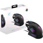 MSI VERSA PRO WIRELESS + MOUSE DOCK PRO MOUSE GAMING DOCK DI RICARICA SENSORE OTTICO DA 26.000 DPI POLLING RATE 1000Hz