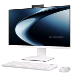 ASUS EXPERTCENTER P4 P440VAK-WPC161X ALL IN ONE 23.8" INTEL CORE 3 100U RAM 8GB-SSD 512 NVMe-INTEL UHD GRAPHICS-WEB CAM 5MPx ALTOPARLANTI- WI-FI 6E + GIGABIT LAN-TASTIERA E MOUSE WIRELESS-WIN 11 PROF BIANCO (90PT03X7-M071K0)