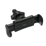 CELLY UNIVERSAL CAR HOLDER SUPPORTO PER SMARTPHONE REGOLABILE GRIGLIE VENTILAZIONE AUTO ROTAZIONE A 360 GRADI NERO