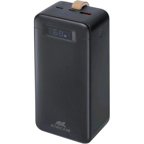 RIVACASE VA1083 BATTERY BANK CON LCD 40.000mAh PD 3.0/QC3.0 65W PER SMARTPHONE TABLET NOTEBOOK NERO