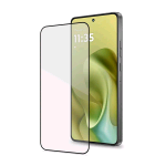 CELLY MOTOROLA MOTO G86/86 POWER FULL GLASS PROTEGGI SCHERMO IN VETRO TEMPERATO 9H BORDO NERO