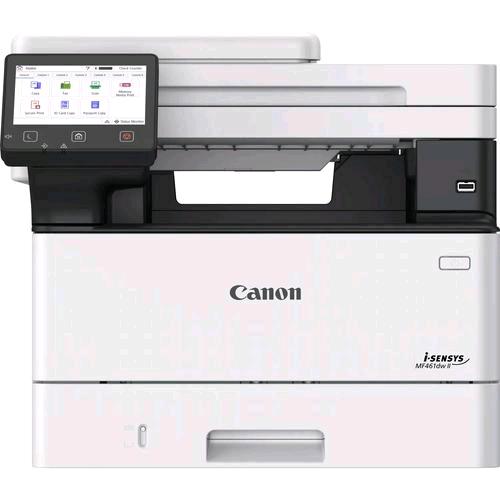 CANON i-SENSYS MF461dw II STAMPANTE MULTIFUNZIONE LASER B/N A4 WI-FI DUPLEX SCANSIONE A COLORI SCANNER PIANO E ADF USB GIGABIT LAN 36ppm