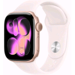 APPLE WATCH SERIES 11 GPS 42mm CASSA ALLUMINIO ORO ROSA CON BAND ROSA FARD - M/L EUROPA