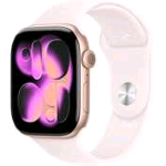 APPLE WATCH SERIES 11 GPS 46mm CASSA ALLUMINIO ORO ROSA CON BAND ROSA FARD - M/L EUROPA