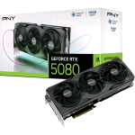 PNY GEFORCE RTX 5080 16GB GDDR7 DLSS 4 TRIPLE FAN