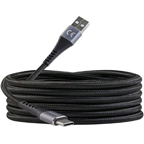 INTENSO DATA CABLE CAVO INTRECCIATO USB-A - USB-C 1.5 MT NERO