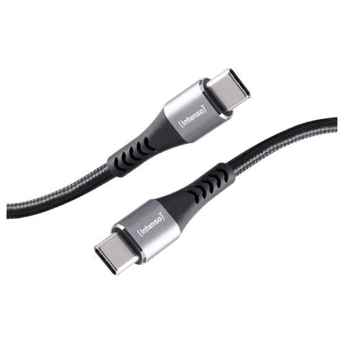 INTENSO DATA CABLE CAVO INTRECCIATO USB-C MASCHIO/MASCHIO 1.5 MT NERO