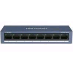 HIKVISION DS-3E0108-O SWITCH NON GESTITO L2 8 PORTE FAST ETHERNET 10/100 DESKTOP IN METALLO BLU