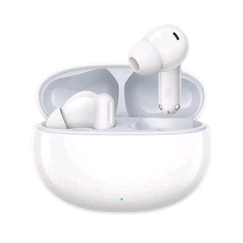 REALME TECHLIFE BUDS AURICOLARI TRUE WIRELESS BLUETOOTH CON CANCELLAZIONE DEL RUMORE IA ENC BIANCO