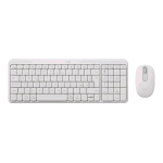 LOGITECH MK 250 SET TASTIERA E MOUSE SENZA FILI BLUETOOTH LE QWERTY ITALIANA BIANCO