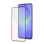 CELLY SAMSUG GALAXY A37 5G FULL GLASS PROTEGGI SCHERMO IN VETRO TEMPERATO 9H TRASPARENTE BORDO COLORATO NERO