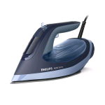 PHILIPS DST6120/20 FERRO DA STIRO A VAPORE 2600W PIASTRA STEAMGLIDE PLUS TECNOLOGIA ANTIGOCCIA FUNZIONE ANTICALCARE SPEGNIMENTO AUTOMATICO BLU 
