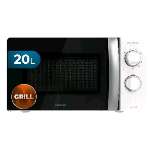 CECOTEC FORNO A MICROONDE PROCLEAN 2110 20 LT CON GRILL 700W TECNOLOGIA 3DWAVE BIANCO