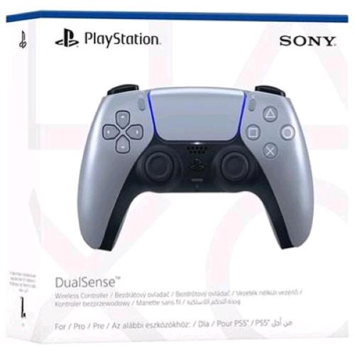 SONY PS5 DUALSENSE CONTROLLER WIRELESS STERLING SILVER